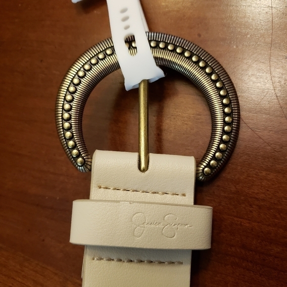 Jessica Simpson Belt Bone NWT M 8-10 - Picture 3 of 8